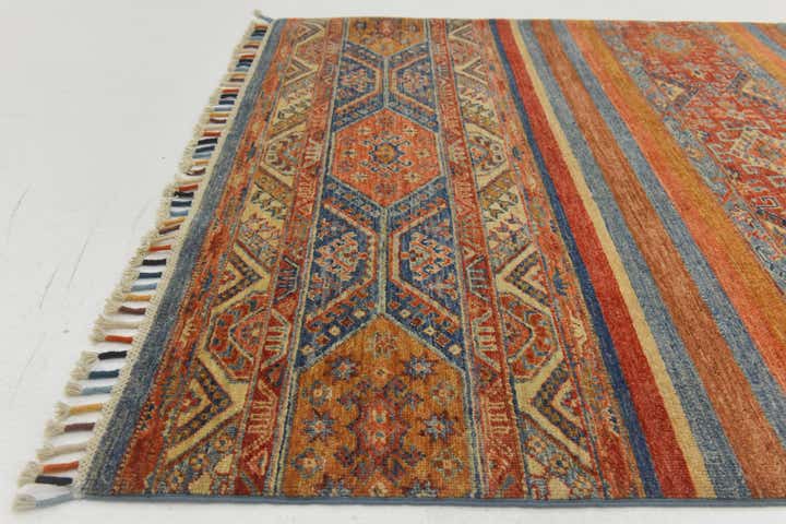 4' x 5' 8 Hand Knotted Ariana Ziegler Rug