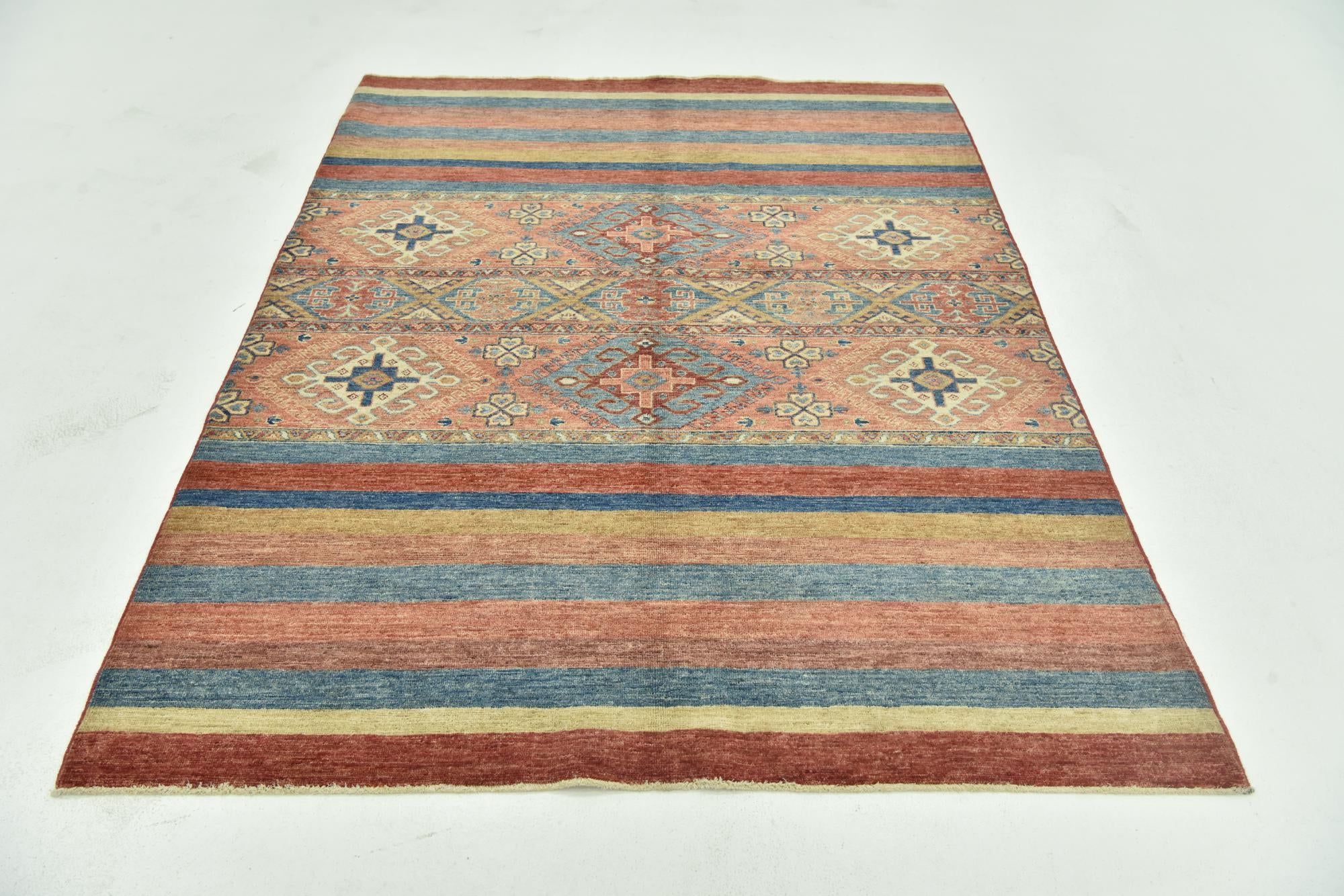 5' 1 x 6' 8 Hand Knotted Ariana Ziegler Rug