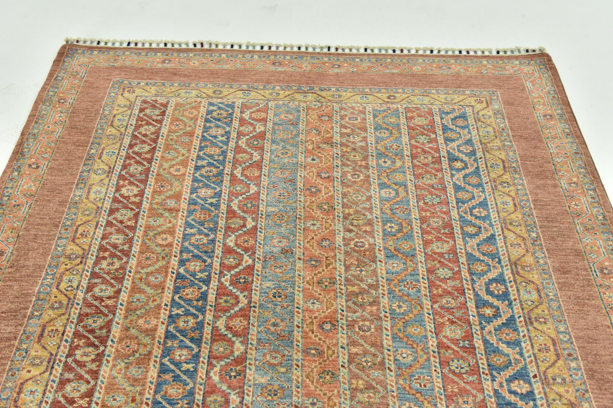 5' x 6' 4 Hand Knotted Ariana Ziegler Rug