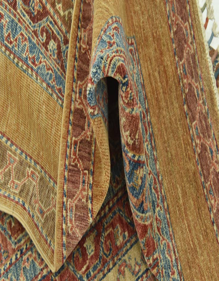 Detail image of 4' 2 x 5' 6  Hand Knotted Ariana Ziegler Rug