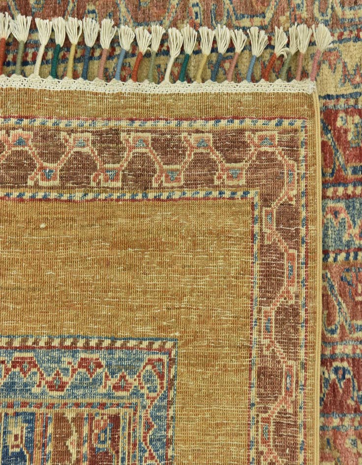 Detail image of 4' 2 x 5' 6  Hand Knotted Ariana Ziegler Rug