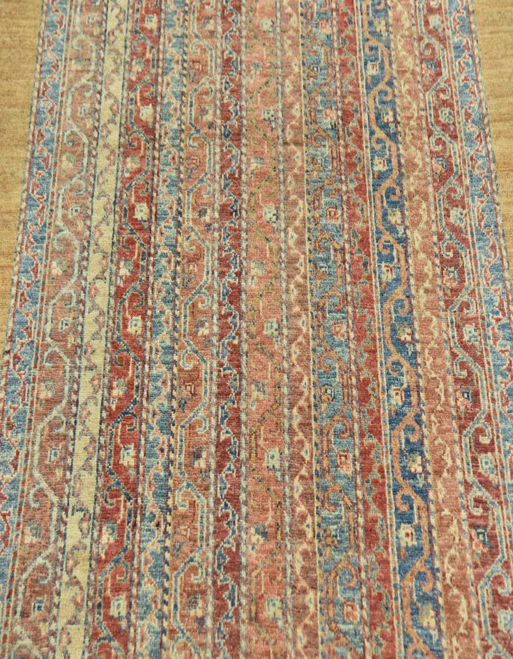 Detail image of 4' 2 x 5' 6  Hand Knotted Ariana Ziegler Rug