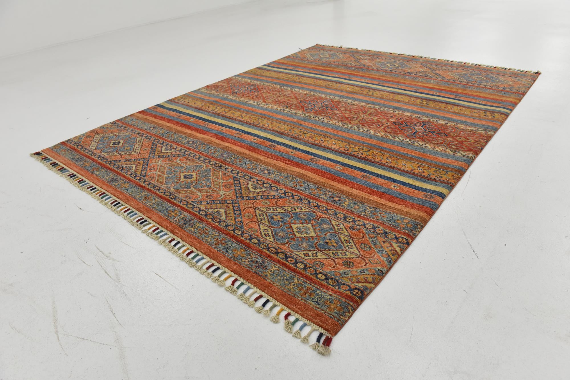 5' 8 x 7' 7 Hand Knotted Ariana Ziegler Rug