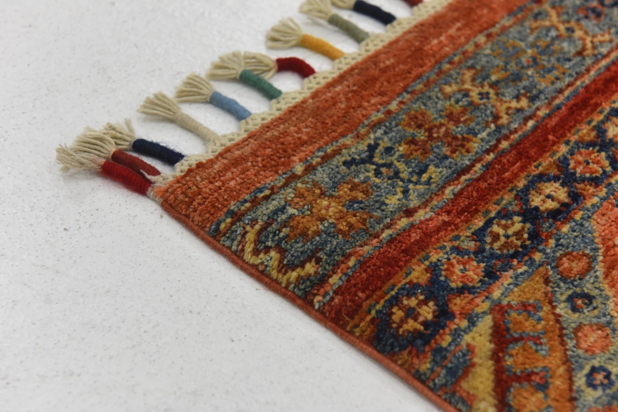 5' 8 x 7' 7 Hand Knotted Ariana Ziegler Rug