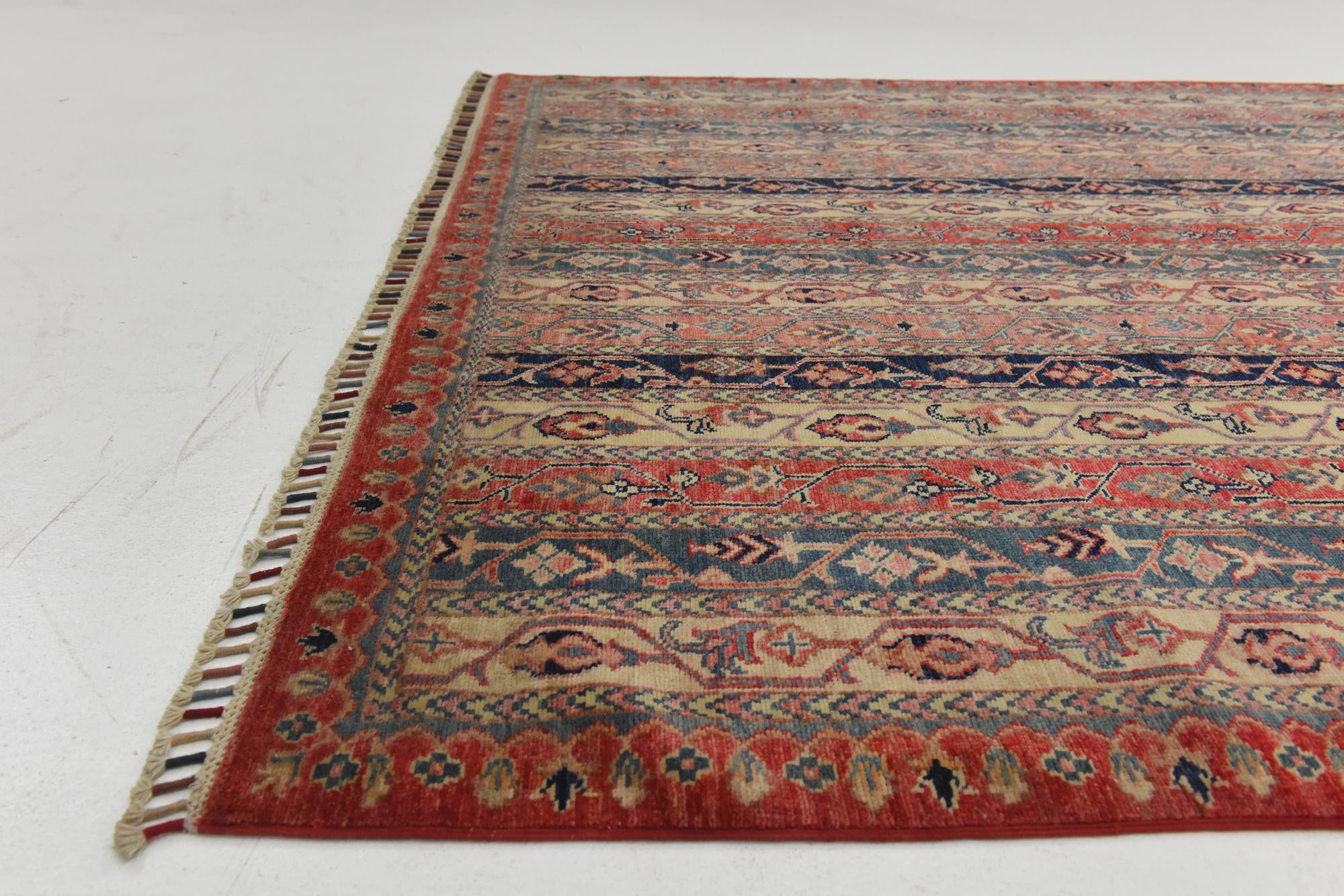 5' 10 x 8' 7 Hand Knotted Ariana Ziegler Rug