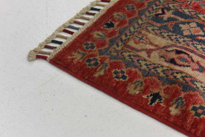 5' 10 x 8' 7 Hand Knotted Ariana Ziegler Rug