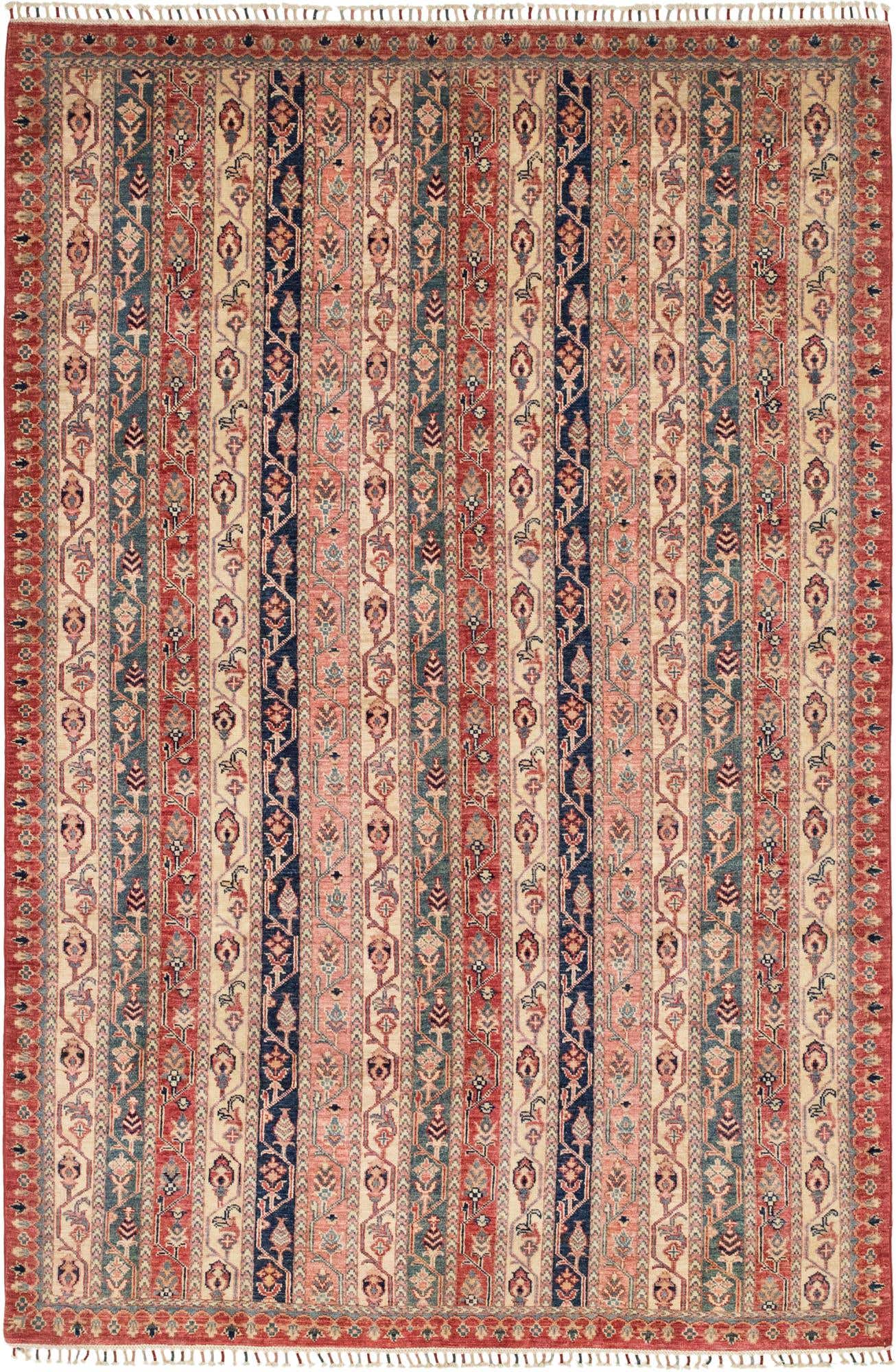 5' 10 x 8' 7 Hand Knotted Ariana Ziegler Rug