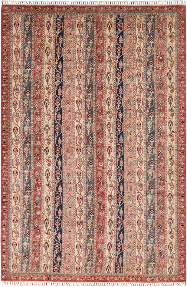 Detail image of 5' 10 x 8' 7 Hand Knotted Ariana Ziegler Rug
