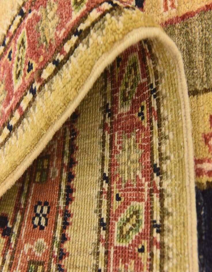 Detail image of 4' 1 x 6' 2  Hand Knotted Ariana Ziegler Rug