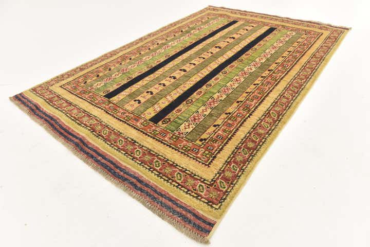 4' 1 x 6' 2 Hand Knotted Ariana Ziegler Rug