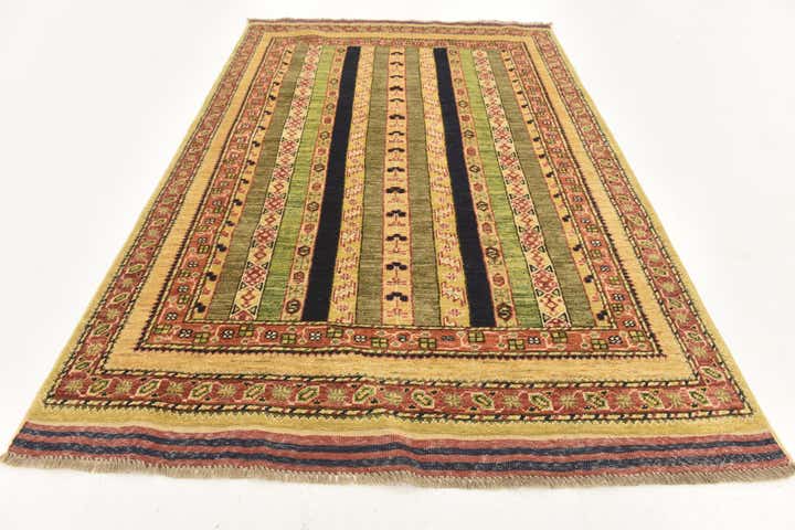 4' 1 x 6' 2 Hand Knotted Ariana Ziegler Rug