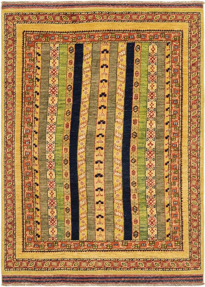 4' 1 x 6' 2 Hand Knotted Ariana Ziegler Rug