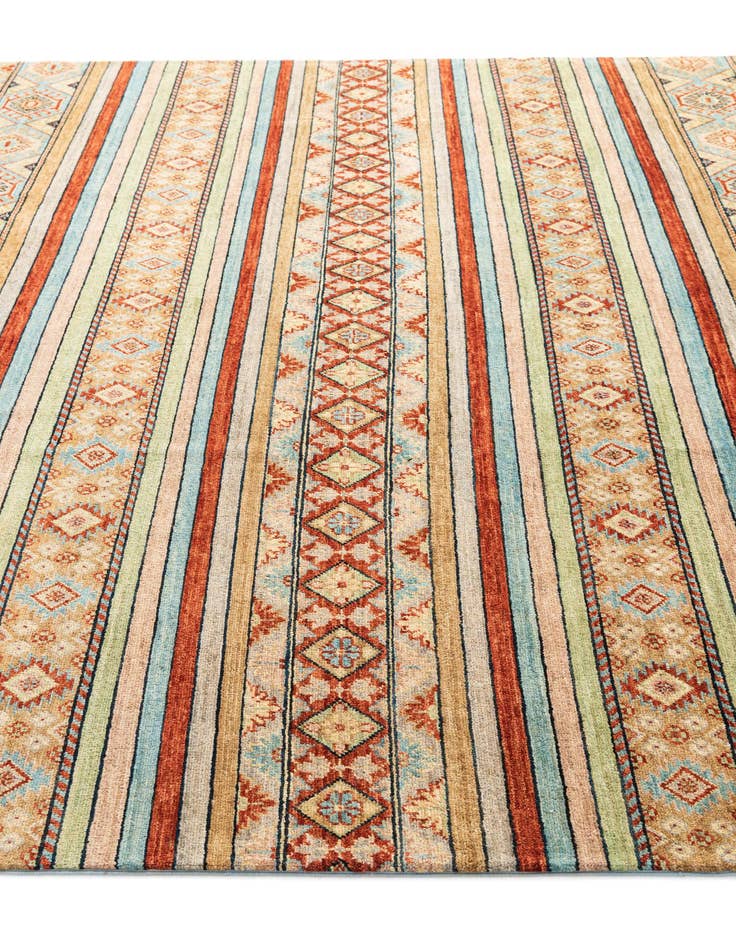 Detail image of 8' 2 x 10' 9  Hand Knotted Ariana Ziegler Rug