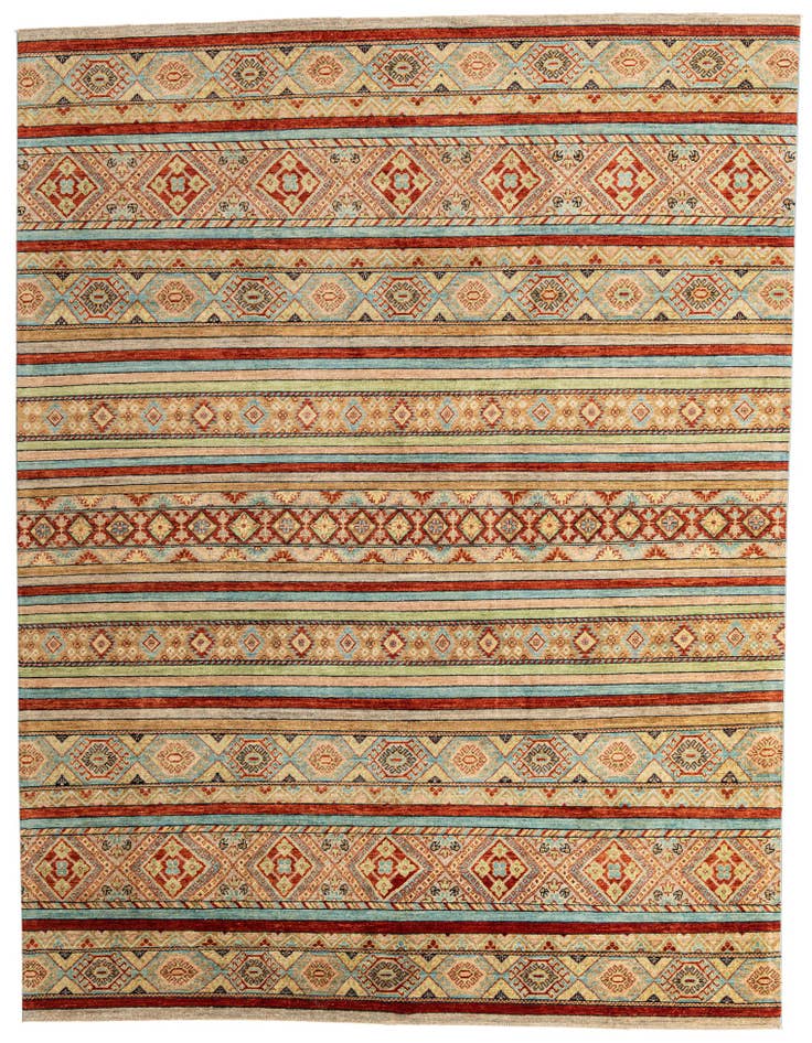 Detail image of 8' 2 x 10' 9 Hand Knotted Ariana Ziegler Rug