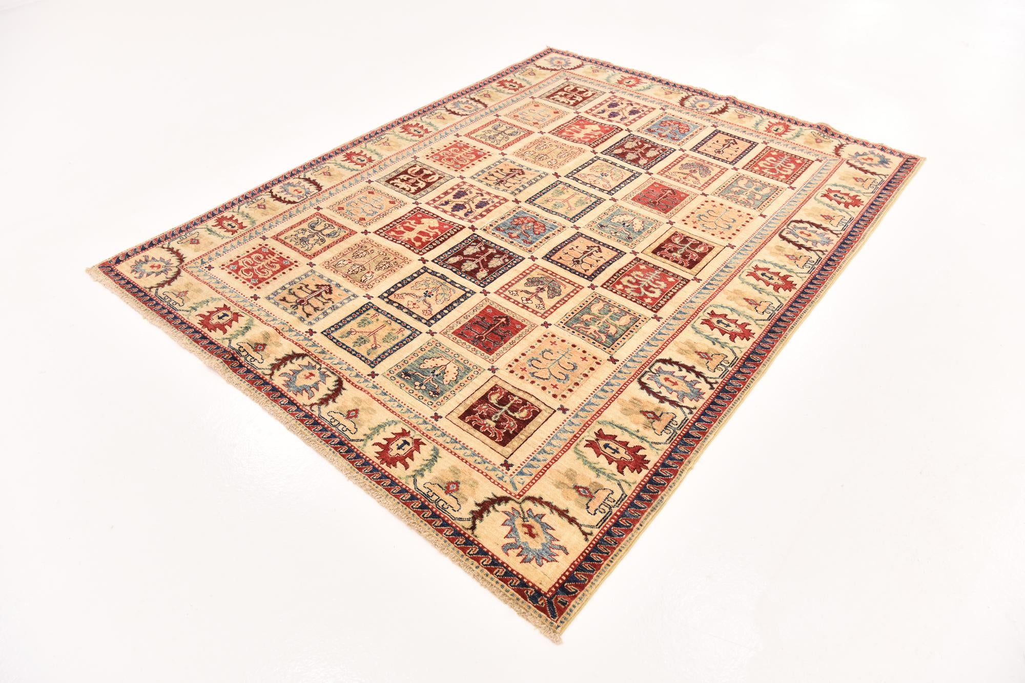 5' 9 x 7' 6 Hand Knotted Ariana Ziegler Rug