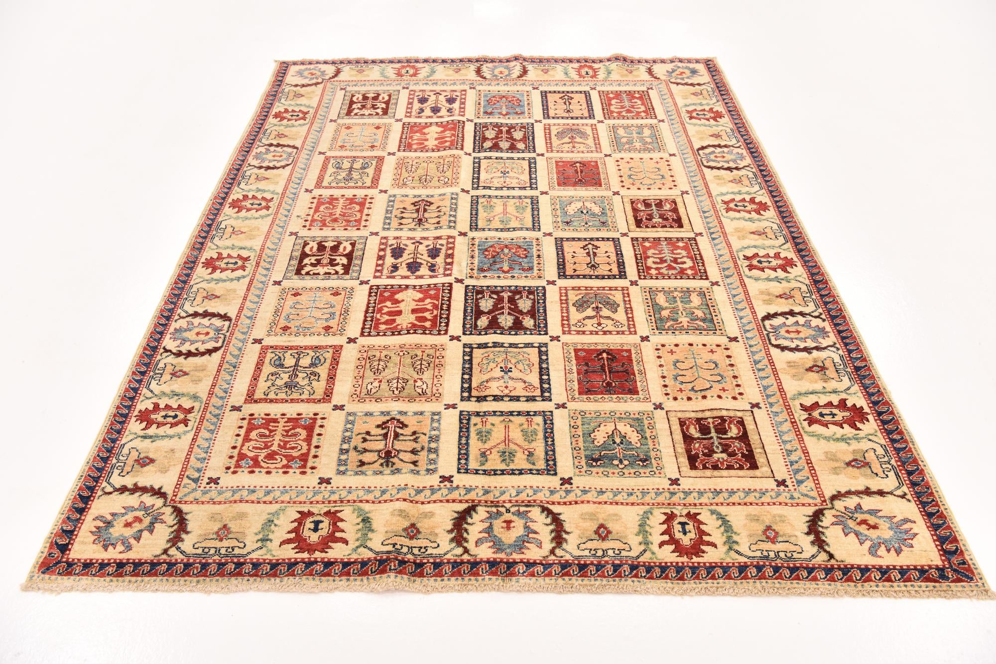 5' 9 x 7' 6 Hand Knotted Ariana Ziegler Rug