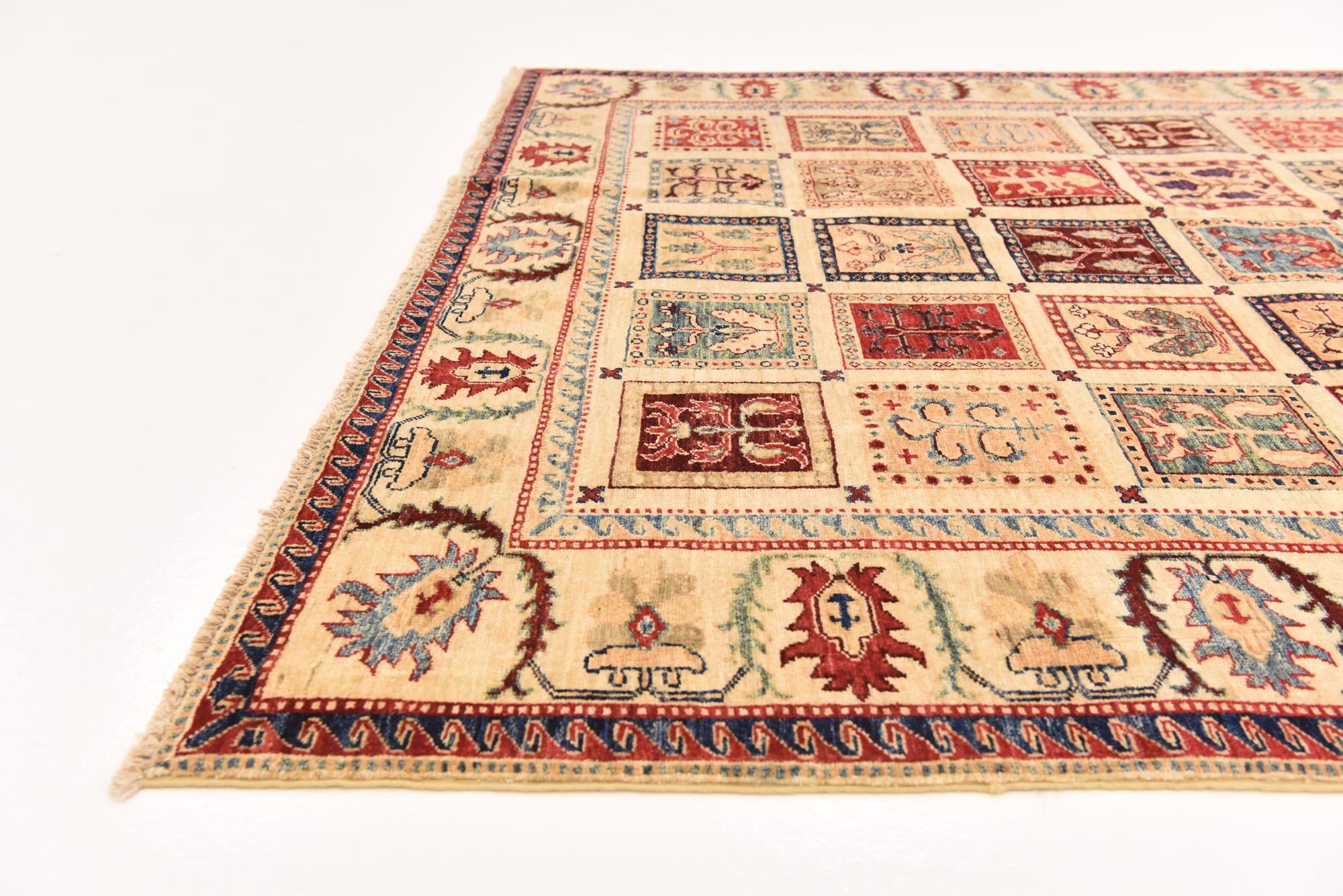 5' 9 x 7' 6 Hand Knotted Ariana Ziegler Rug