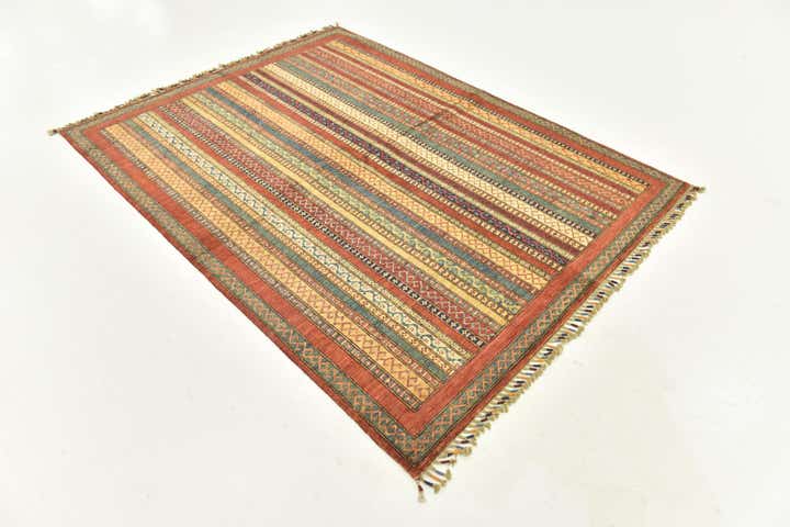 5' x 6' 6 Hand Knotted Ariana Ziegler Rug