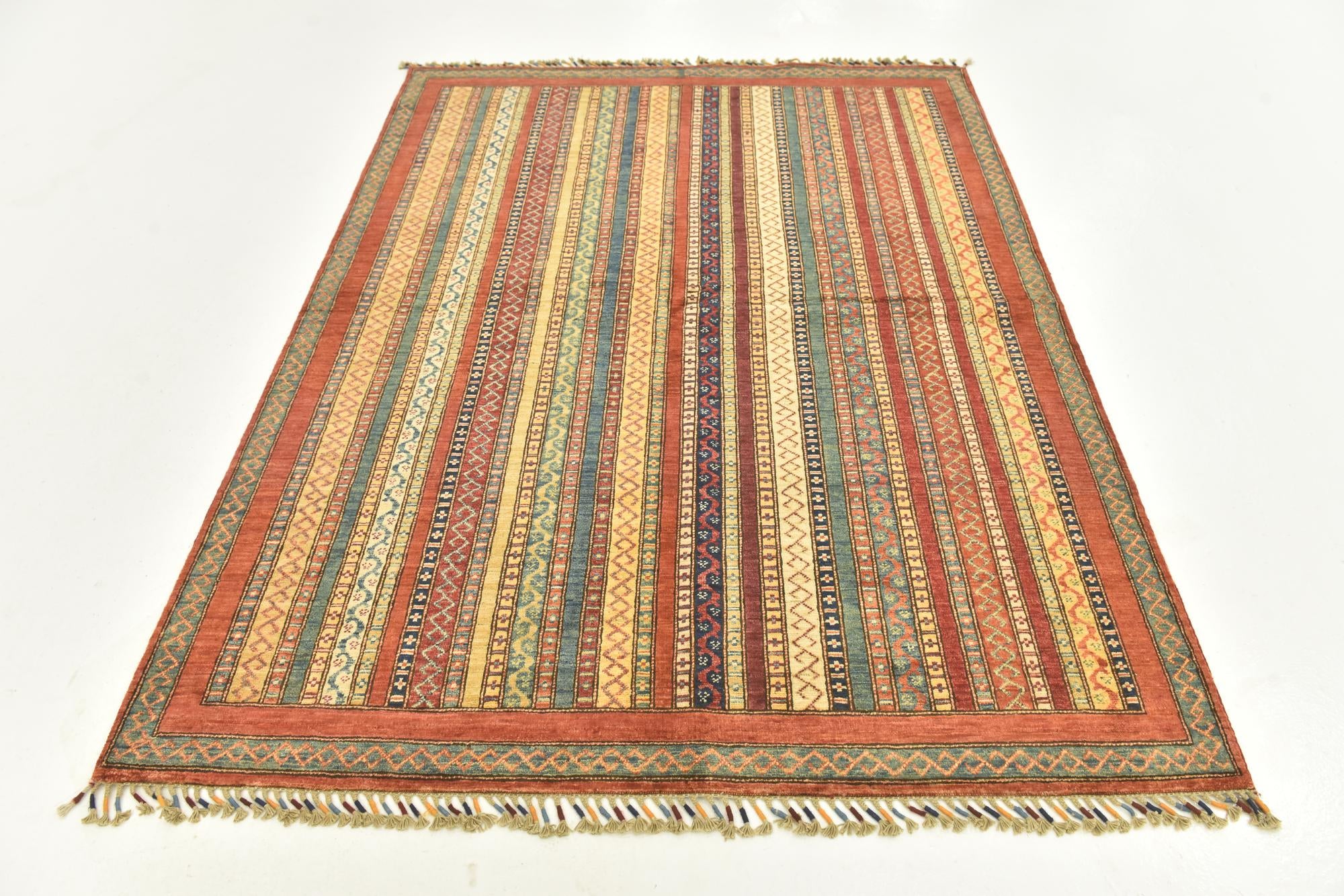 5' x 6' 6 Hand Knotted Ariana Ziegler Rug