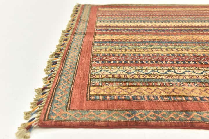 5' x 6' 6 Hand Knotted Ariana Ziegler Rug