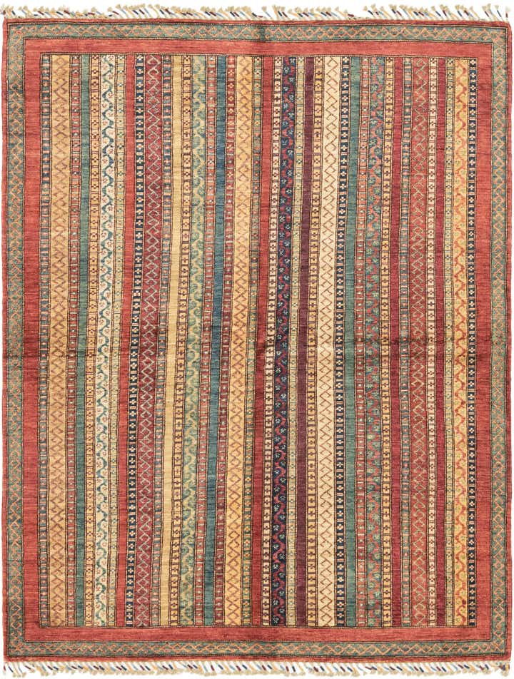 5' x 6' 6 Hand Knotted Ariana Ziegler Rug