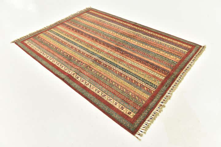 5' x 6' 6 Hand Knotted Ariana Ziegler Rug