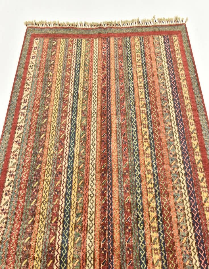Detail image of 5' x 6' 6 Hand Knotted Ariana Ziegler Rug