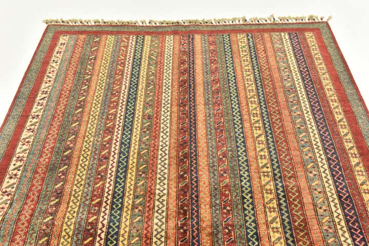 5' x 6' 6 Hand Knotted Ariana Ziegler Rug