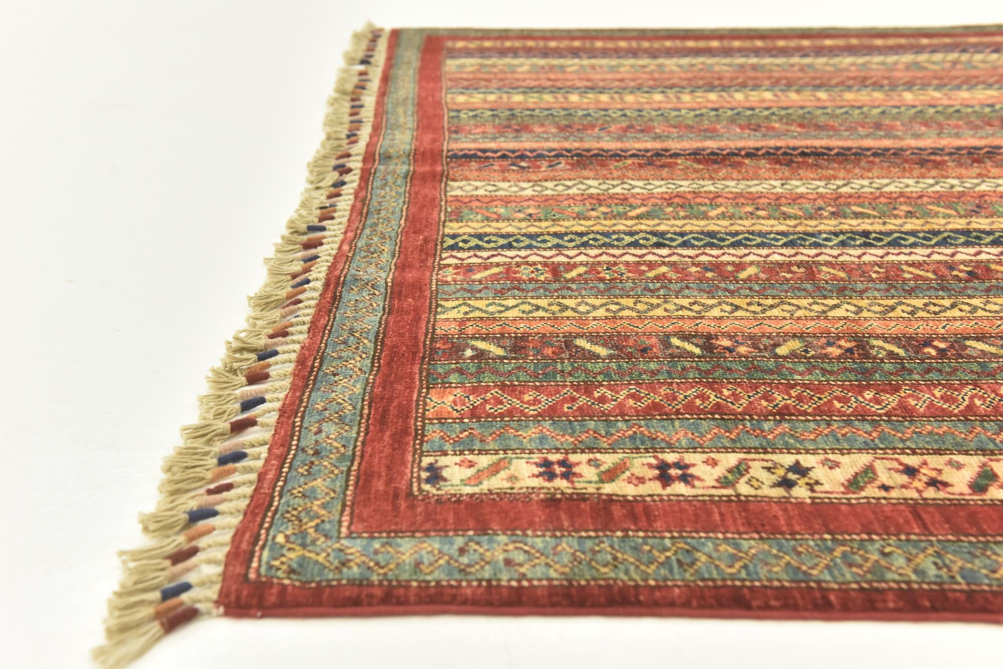 5' x 6' 6 Hand Knotted Ariana Ziegler Rug