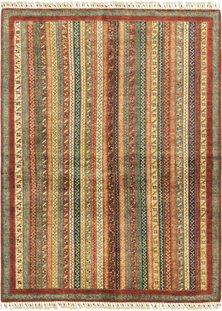 5' x 6' 6 Hand Knotted Ariana Ziegler Rug
