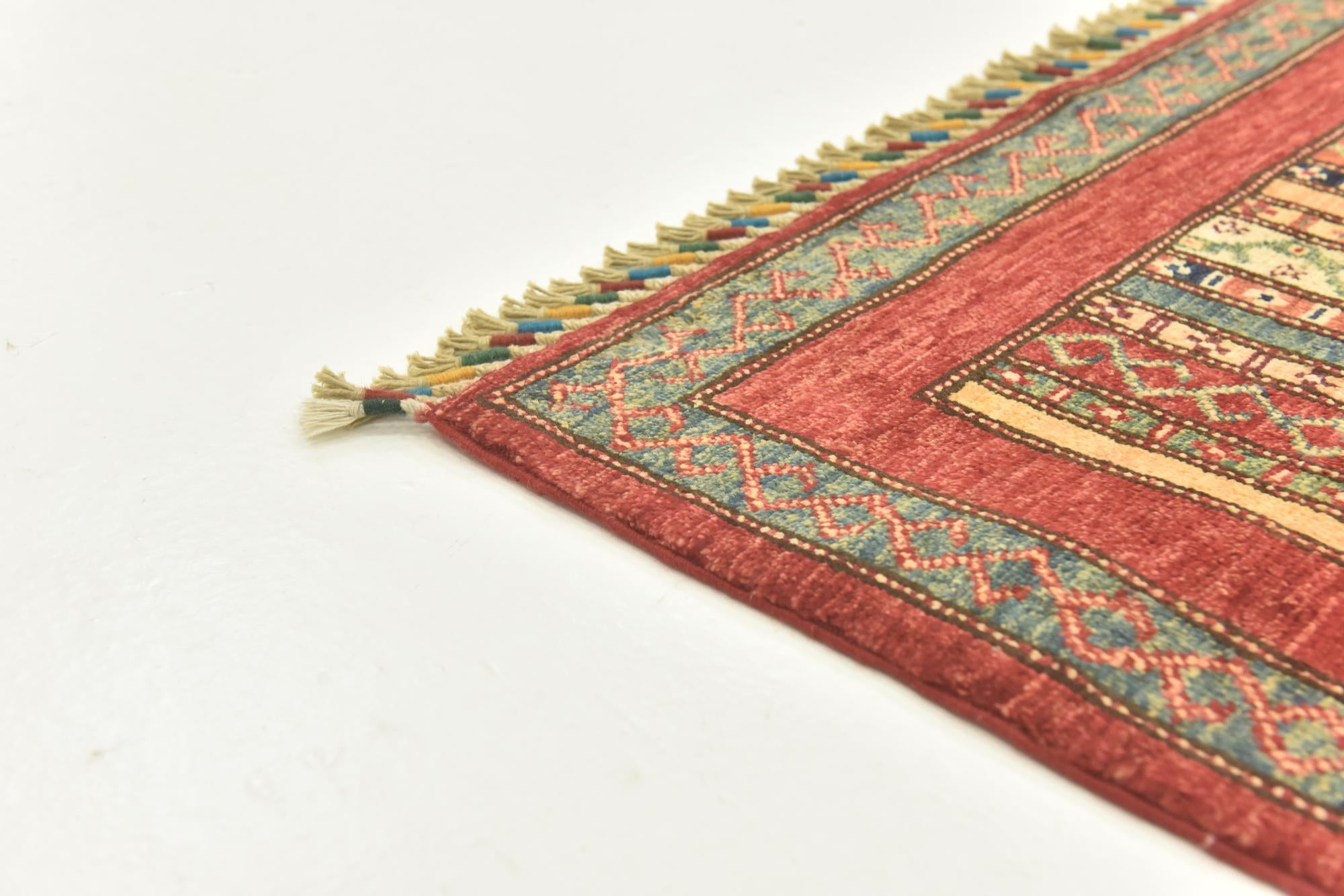 4' 10 x 6' 6 Hand Knotted Ariana Ziegler Rug