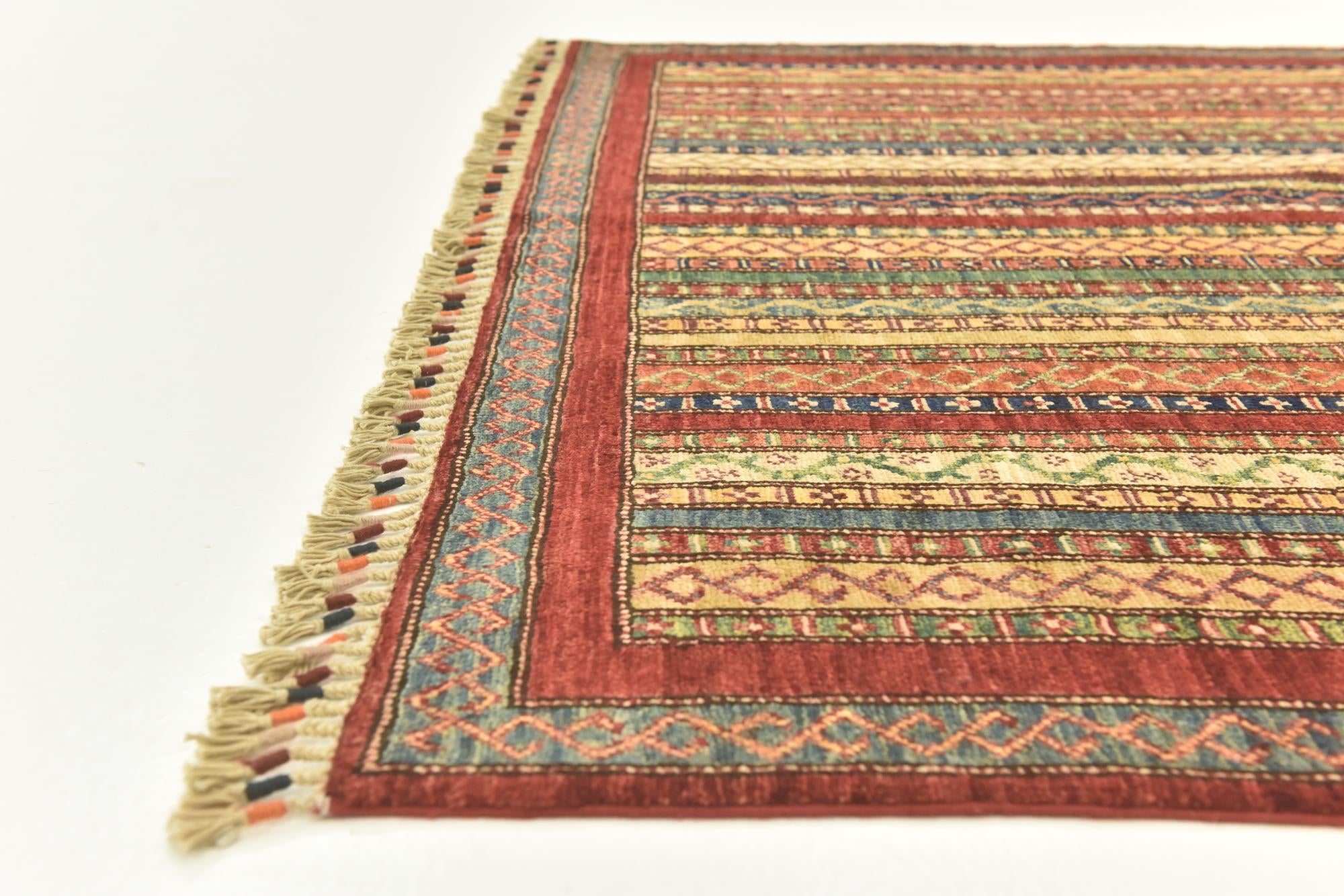 4' 10 x 6' 6 Hand Knotted Ariana Ziegler Rug