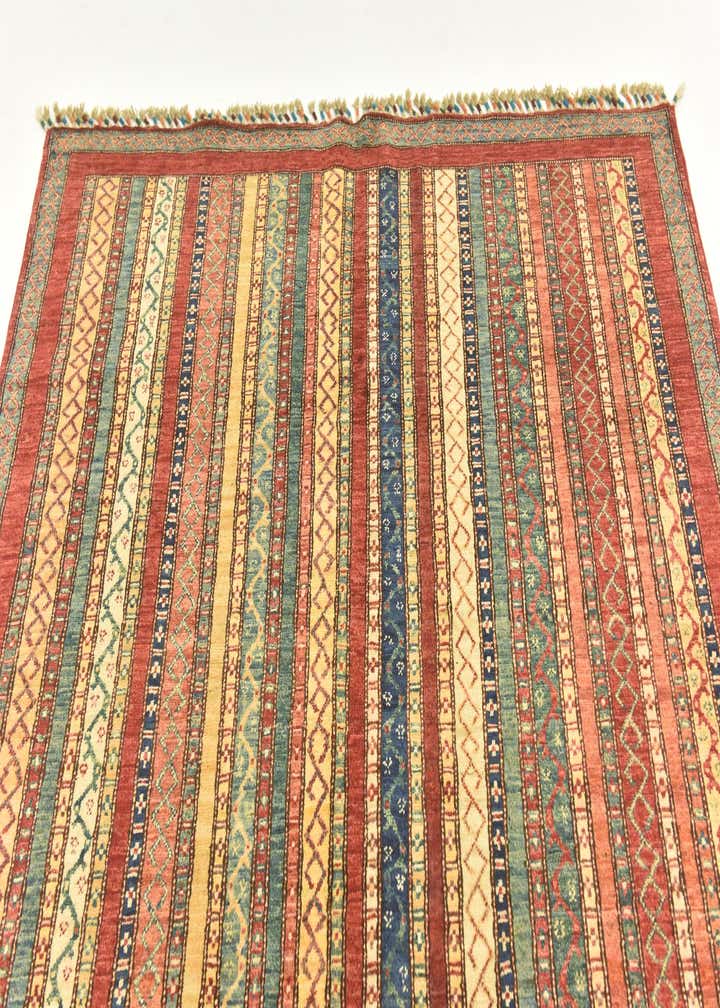 5' x 6' 7 Hand Knotted Ariana Ziegler Rug