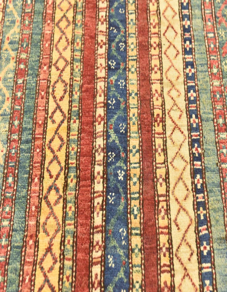 Detail image of 5' x 6' 7 Hand Knotted Ariana Ziegler Rug