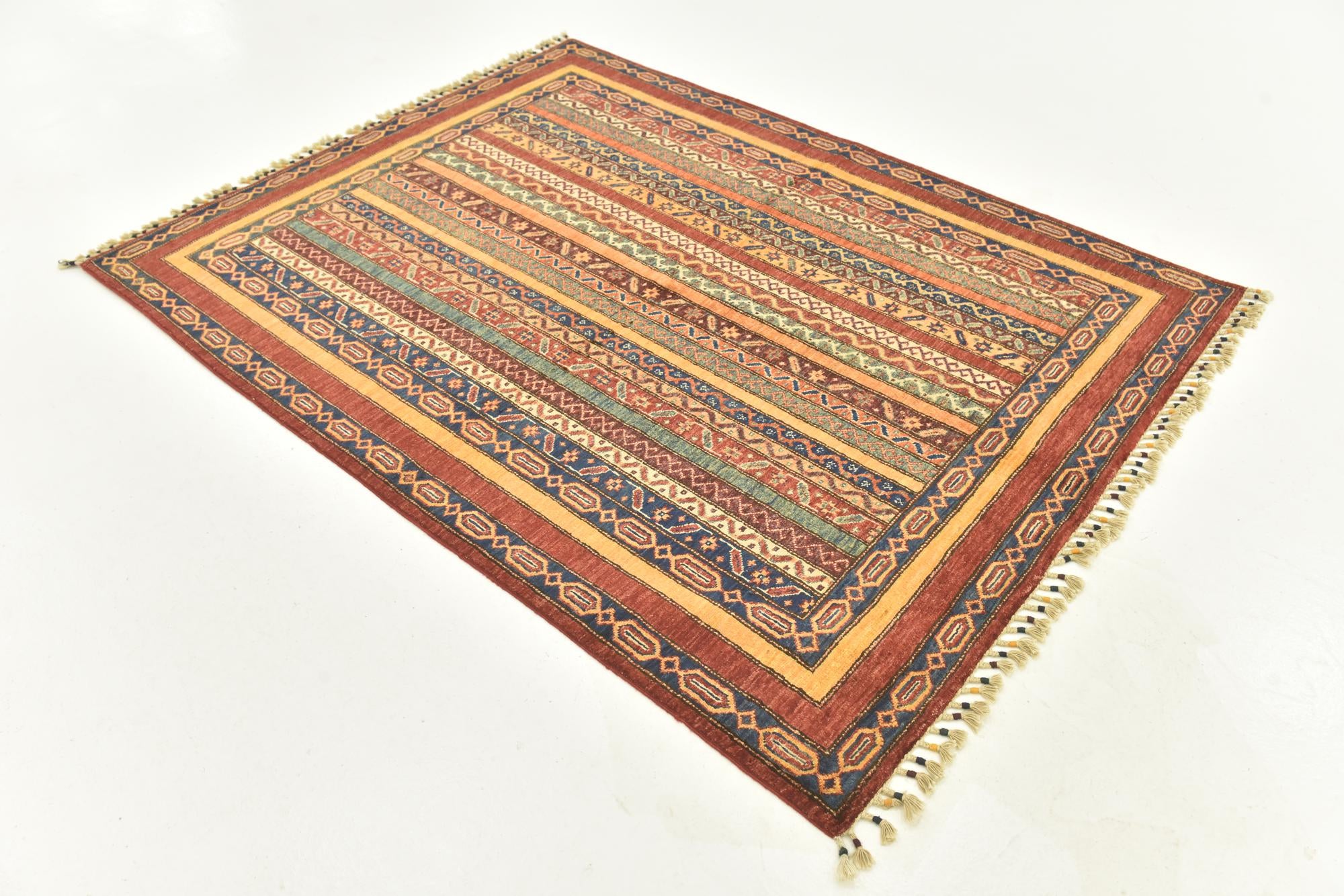 4' 9 x 6' 4 Hand Knotted Ariana Ziegler Rug