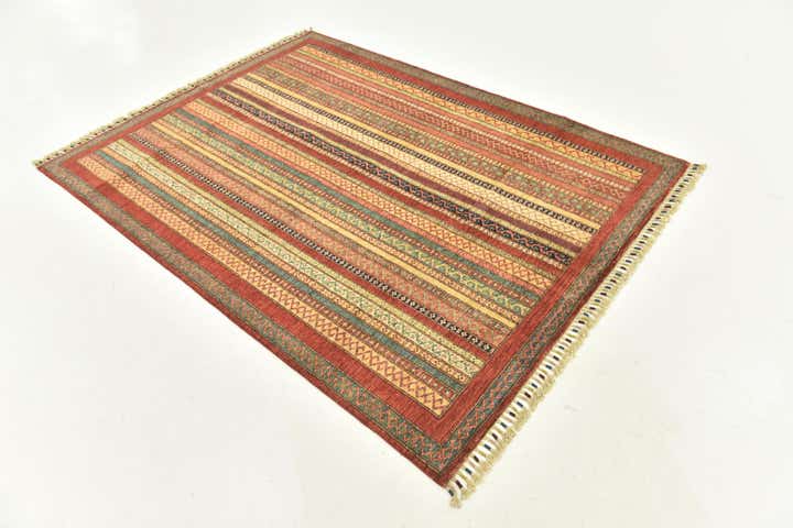 4' 10 x 6' 6 Hand Knotted Ariana Ziegler Rug