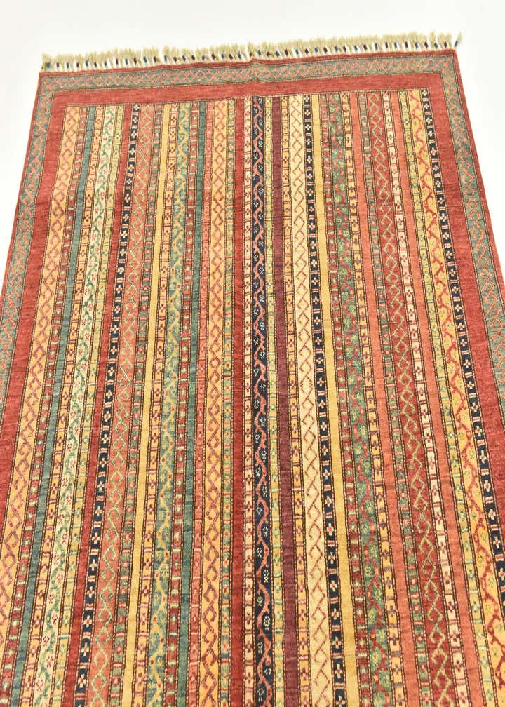 4' 10 x 6' 6 Hand Knotted Ariana Ziegler Rug