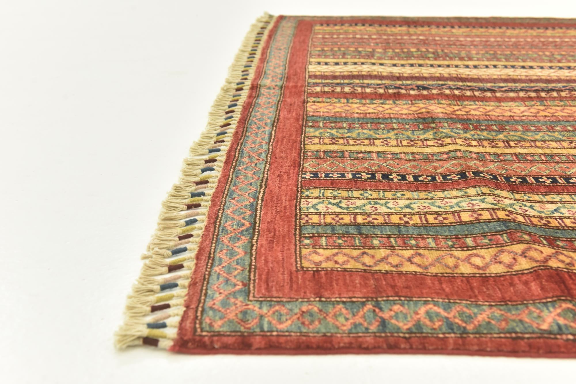 4' 10 x 6' 6 Hand Knotted Ariana Ziegler Rug