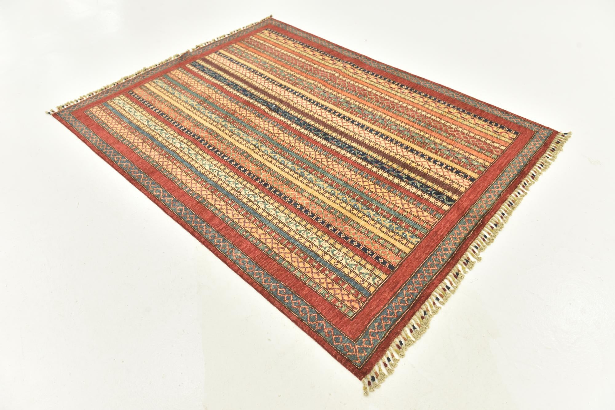 5' x 6' 5 Hand Knotted Ariana Ziegler Rug