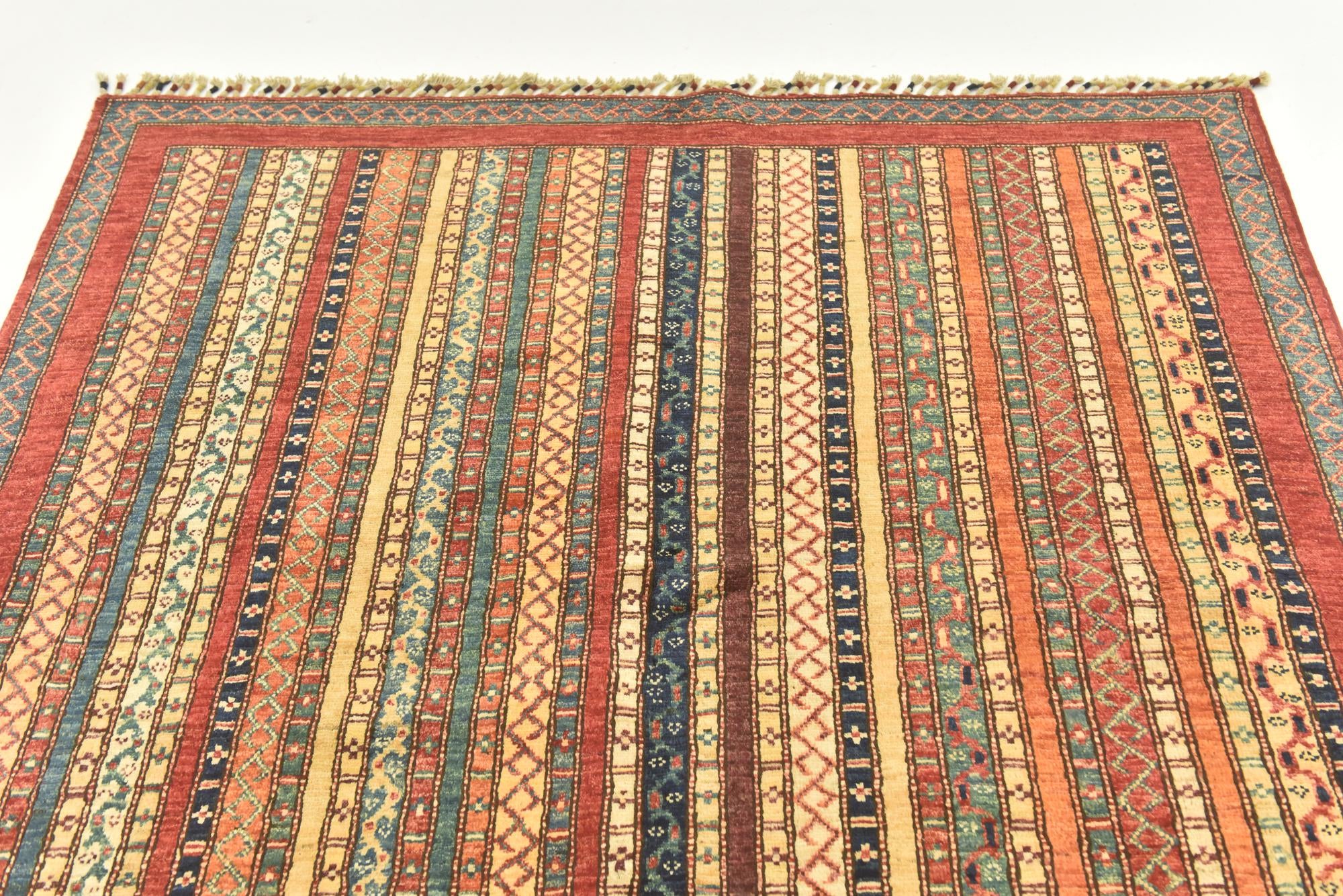 5' x 6' 5 Hand Knotted Ariana Ziegler Rug
