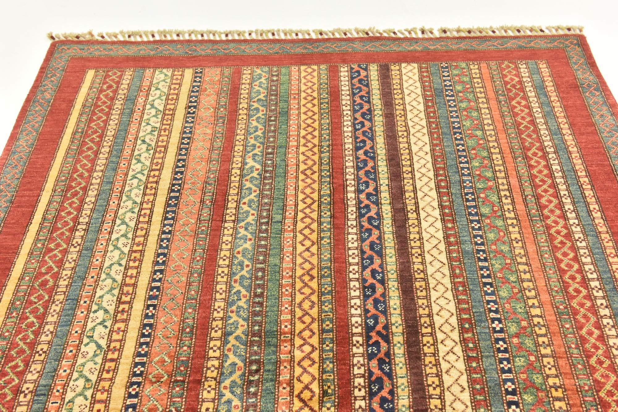 5' 1 x 6' 5 Hand Knotted Ariana Ziegler Rug