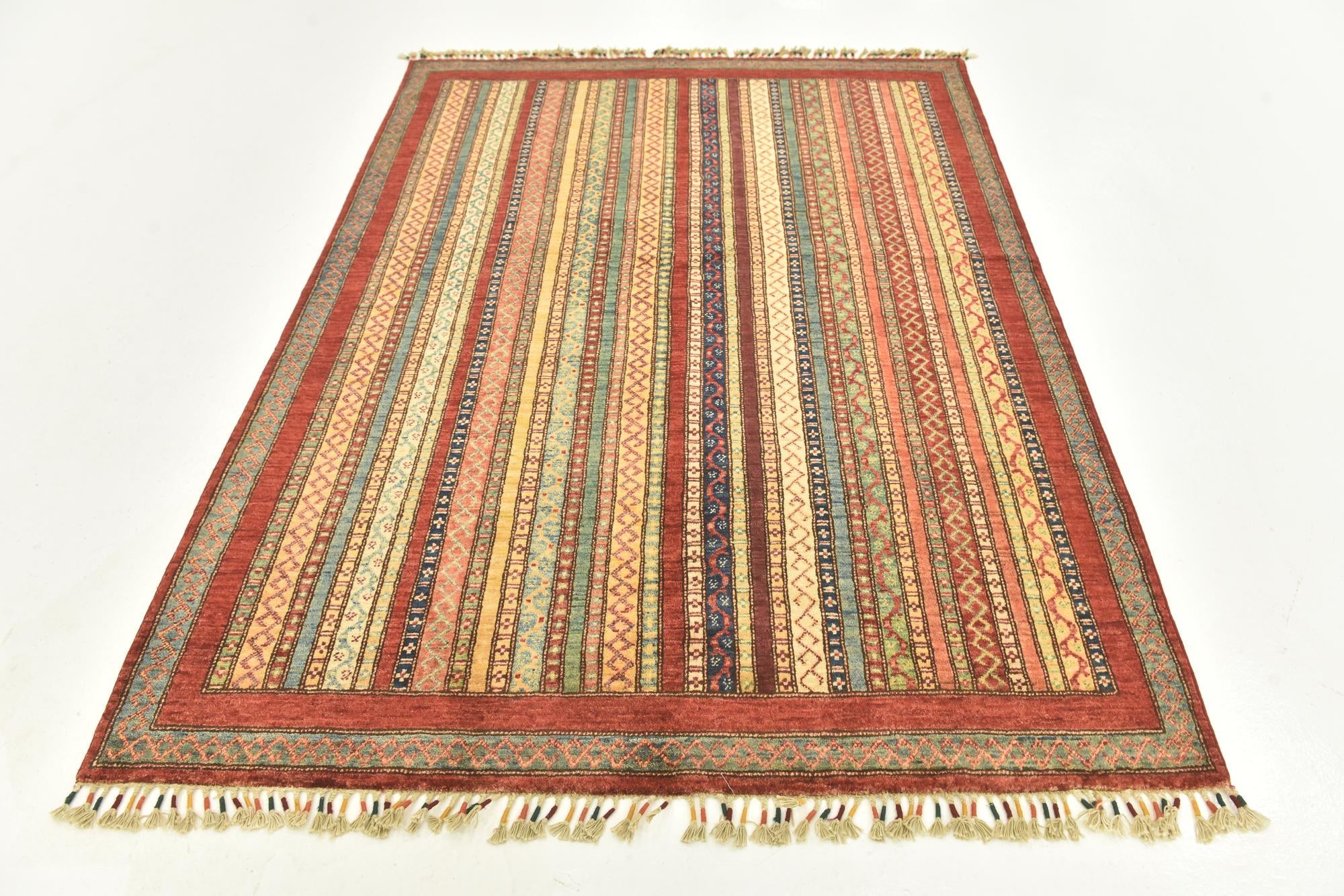 4' 10 x 6' 5 Hand Knotted Ariana Ziegler Rug