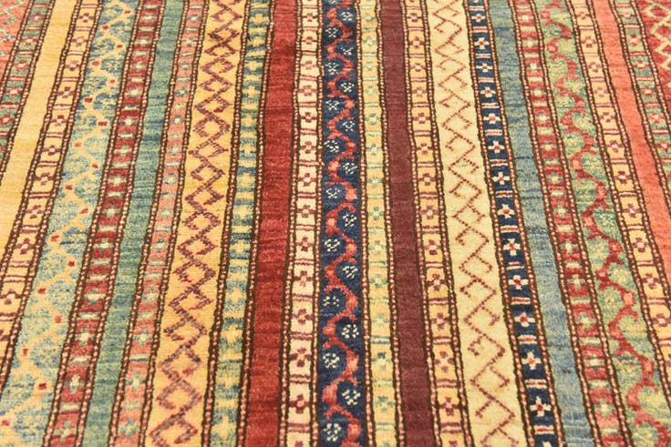 Detail image of 4' 10 x 6' 5 Hand Knotted Ariana Ziegler Rug