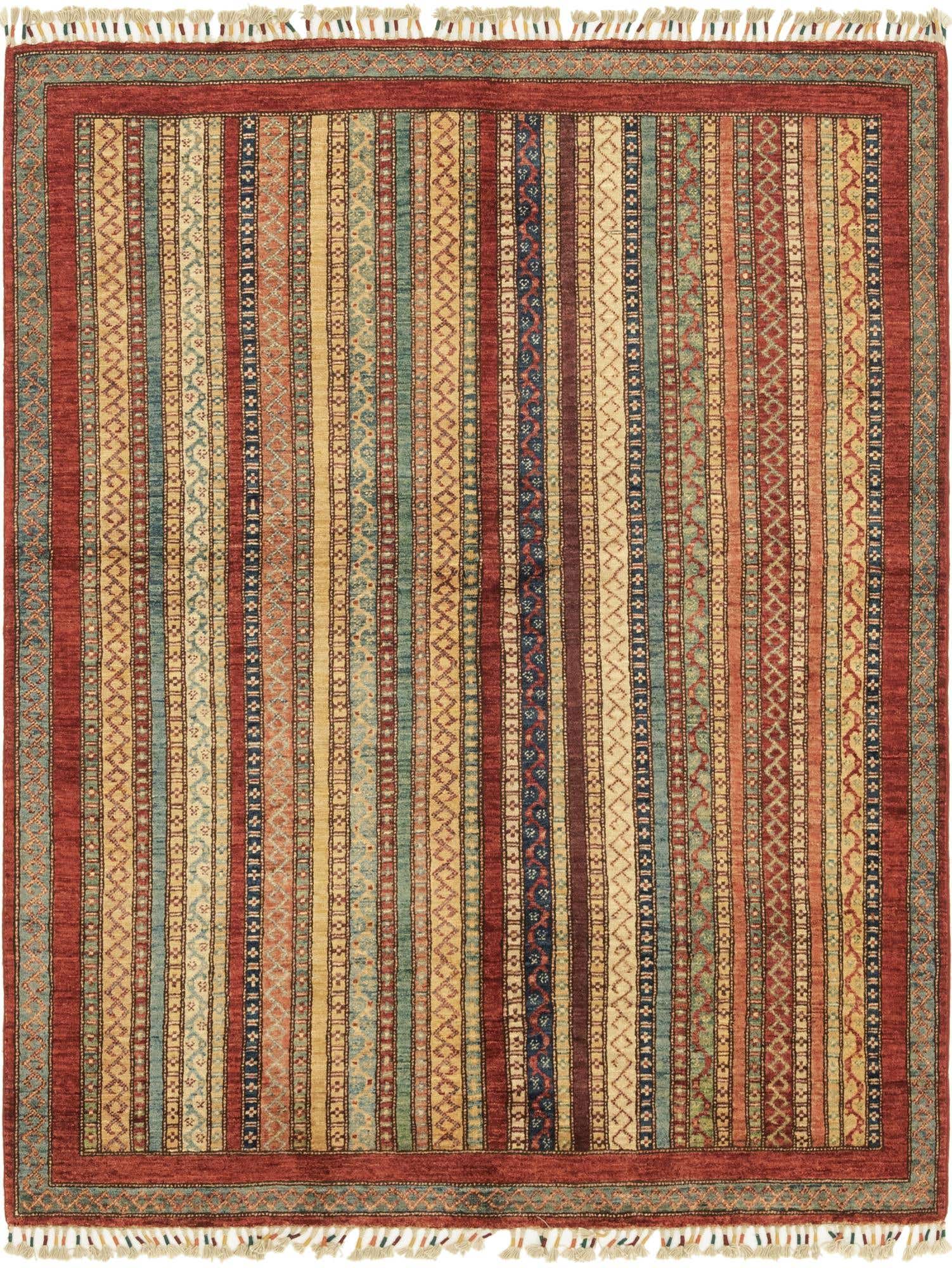 4' 10 x 6' 5 Hand Knotted Ariana Ziegler Rug