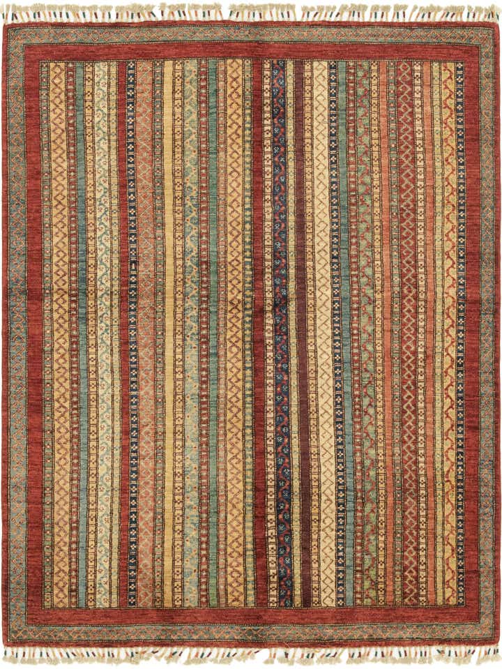 4' 10 x 6' 5 Hand Knotted Ariana Ziegler Rug