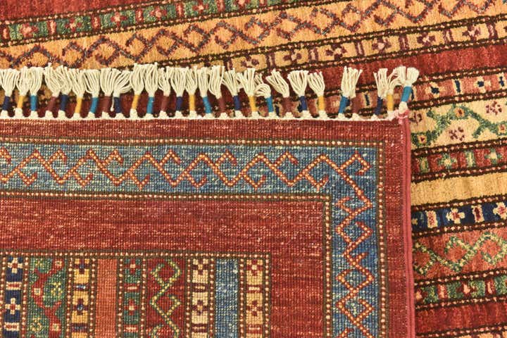 4' 9 x 6' 4 Hand Knotted Ariana Ziegler Rug