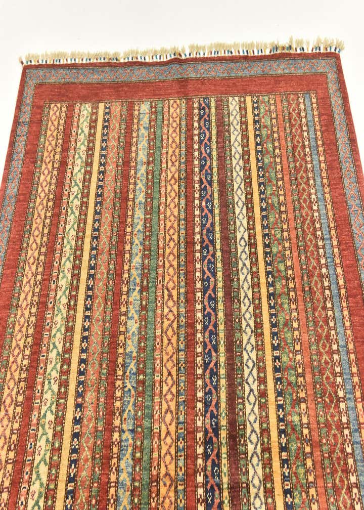 4' 9 x 6' 4 Hand Knotted Ariana Ziegler Rug