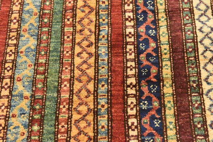 4' 9 x 6' 4 Hand Knotted Ariana Ziegler Rug