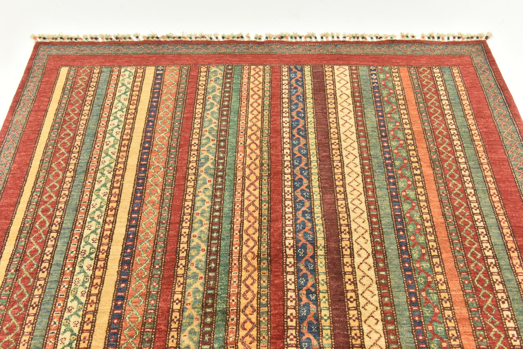 5' 1 x 6' 6 Hand Knotted Ariana Ziegler Rug
