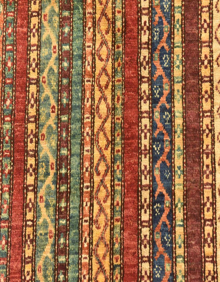 Detail image of 5' 1 x 6' 6 Hand Knotted Ariana Ziegler Rug